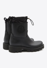 Moncler Kickstream Drawstring Rain Boots Black L209B4G00190-M4522-999