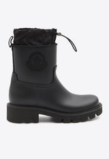 Moncler Kickstream Drawstring Rain Boots Black L209B4G00190-M4522-999