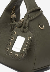 GANNI Mini Hobo Bag in Faux Leather Green C1040003838_414bebfe-36a8-4932-a0b2-0c5f30b34224