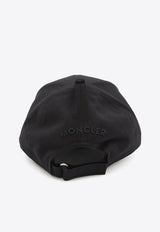 Moncler Logo Patch Baseball Cap Black L20913B00037-04863-999
