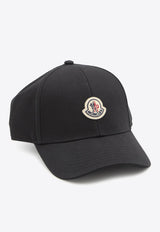 Moncler Logo Patch Baseball Cap Black L20913B00037-04863-999