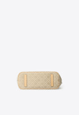 Tory Burch Small T Monogram Tote Bag Beige 186843--250