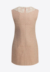 Self-Portrait Bouclé Mini Dress Pink PF26-002SC-PPINK_5f0f07cc-1df6-4ab7-b379-6f0a39ecdf3c