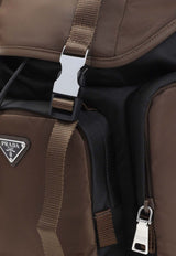 Triangle Logo Re-Nylon Backpack