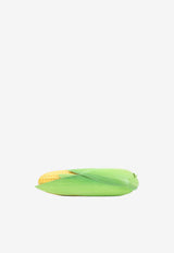 Corn Shape Leather Clutch
