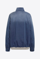 Miu Miu Old-Washed Blouson Jacket Blue ML1492OOO190X/T_MIU-F04XB