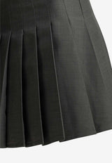 Self-Portrait Pleated Mini Skirt Gray PF26-006SK-GRGREY_a4b6863d-f1c9-4b7e-b22f-3a80f2d8dde1