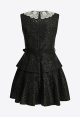 Self-Portrait Bouclé Sequin Mini Dress Black PF26-002S-BBLACK_7a084f6d-62ae-488a-b4ee-b788f0cca5f8