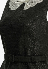 Self-Portrait Bouclé Sequin Mini Dress Black PF26-002S-BBLACK_7a084f6d-62ae-488a-b4ee-b788f0cca5f8