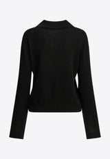 Givenchy Logo Wool-Blend Polo Sweater Black BW61J04ZTA001_d8461ad9-7d08-4329-87df-cae23cfb0ef1