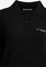 Givenchy Logo Wool-Blend Polo Sweater Black BW61J04ZTA001_d8461ad9-7d08-4329-87df-cae23cfb0ef1