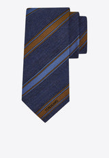 Ferragamo Regimental Silk Jacquard Tie Multicolor 0789283SI/S_FERRA-FB