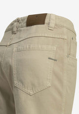 Brunello Cucinelli Logo Patch Straight-Leg Jeans Beige M0H81P5847C2471_b161456d-8311-4481-8374-c86a1e1ccb4f