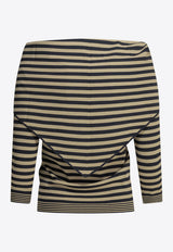 Max Mara Fenice Scarf-Neck Crepe Sweater Multicolor 2621366071600MXMFENICE010_60519493-cdd8-46fe-86e4-5c6162883c34