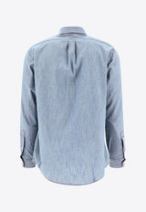 Polo Ralph Lauren Casual Chambray Shirt Blue 710792042001CHAMBRAY_5daae47c-6d58-4c62-9c8f-6f65127cabbe