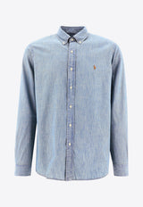 Polo Ralph Lauren Casual Chambray Shirt Blue 710792042001CHAMBRAY_5daae47c-6d58-4c62-9c8f-6f65127cabbe
