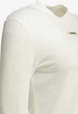 Jacquemus Gros Grain Logo Long-Sleeved T-shirt White TSW00155AJ00124WHITE_b03a85ab-253a-482e-bd00-05dbcae327f3