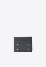 Maison Margiela Four Stitches Leather Cardholder Black SA1VX0006-P4745-T8013