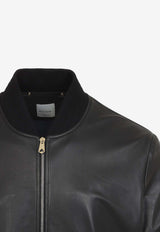 Nappa Leather Bomber Jacket