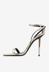 Padlock Naked 110 Laminated Leather Sandals