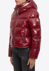 Moncler Niveole Hooded Puffer Jacket Red L20931A00031-597EU-472