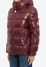 Moncler Maire Hooded Down Jacket Bordeaux L20931A00142-68950-464