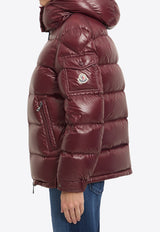 Moncler Maire Hooded Down Jacket Bordeaux L20931A00142-68950-464