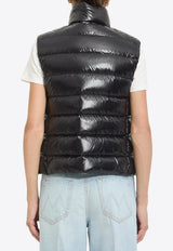 Moncler Frelon Zip-Up Down Vest Black L20931A00015-597Z8-999