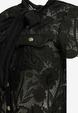 Self-Portrait Sheer Lace Blouse Black PF26-111T-BBLACK_abf72a44-52ad-46c0-b1e9-0d13e26b7aae