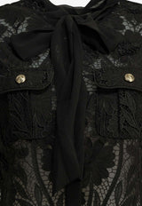 Self-Portrait Sheer Lace Blouse Black PF26-111T-BBLACK_abf72a44-52ad-46c0-b1e9-0d13e26b7aae