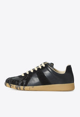Maison Margiela Replica Paint Splatter Low-Top Sneakers Black S57WS0517-P7799-H6851