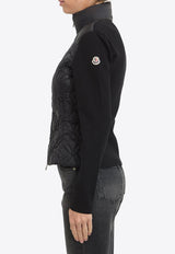 Moncler Padded Zip-Up Cardigan Black L20939B00008-M1367-999