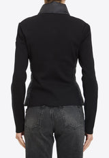 Moncler Padded Zip-Up Cardigan Black L20939B00008-M1367-999