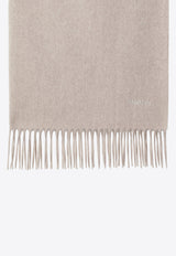 Max Mara Cashmere Fringed Scarf Beige BACIWS/T_MAXM-021