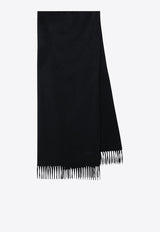 Max Mara Cashmere Fringed Scarf Black BACIWS/T_MAXM-006
