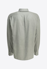 Brunello Cucinelli Herringbone Flannel Shirt Gray MY6370038C045_b154162b-c8ad-4688-b3ec-8c3f68f24748