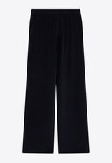 Max Mara Volonta Silk Wide-Leg Pants Navy MXMVOLONTASI/T_MAXM-003