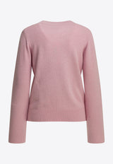 GANNI Intarsia Knit Crab Wool Sweater Pink A1150008868_302ae291-b160-4686-b145-41b2d1ca26e7