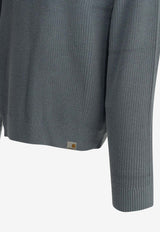 Carhartt Wip Miles Polo Sweater Blue I0368583RH.XX_c6c5bfa9-4e13-4113-986a-dc66c8fb9177