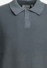 Carhartt Wip Miles Polo Sweater Blue I0368583RH.XX_c6c5bfa9-4e13-4113-986a-dc66c8fb9177