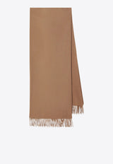 Max Mara Cashmere Fringed Scarf Brown BACIWS/T_MAXM-088