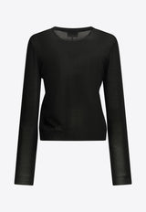 GANNI Argyle Diamond Knit Cardigan Black A1160009099_e2cd7d6f-0912-4d5c-b38f-113ee0ab3c29
