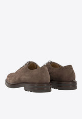 Brunello Cucinelli Suede Leather Oxford Shoes Brown MZUSOLX810C7959_aca55717-e976-4206-bdf3-957607d587c9