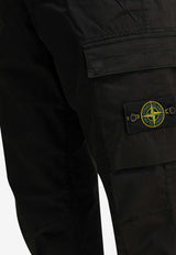 Stone Island Twill Cargo Pants Black L2S153100032S0A10V0029_2ab85c3d-f62e-4074-b07b-5677544d57b7
