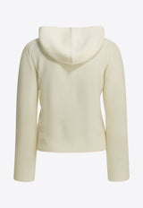 Burberry Jillian Zip-Up Hooded Sweater White 8127143_7599635c-77ae-418c-9b17-0b5d3928afe9