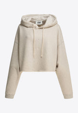 Golden Goose DB Stars Cropped Hooded Sweatshirt Gray GWP02699P00251460665__5db9f3ac-c039-4779-ac34-7e58e4a1950a