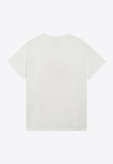 Chloé Cherry Heart Print T-shirt White CH26AJH41880/T_CHLOE-107