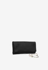 Jimmy Choo Xandra Satin Clutch Black XANDRADKDBLACK/LIGHT GOLD_af9a0f60-cd10-4d64-a3d5-53b414ee879d