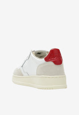 Autry Medalist Low-Top Sneakers in Leather and Suede White AULWLS43/T_AUTRY-LS43