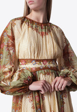 Zimmermann Indra Floral Print Maxi Dress Multicolor 5947DSS262CO/T_ZIMM-CK